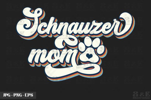 Cute Schnauzer Inu Mom Dog Owner Graphics and T-Shirt Designs Review