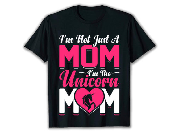 I Am a Unicorn Mom Graphics and Print Templates Review