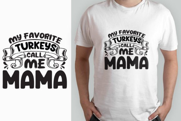 Mama Thanksgiving SVG T-shirt Design Graphics Review