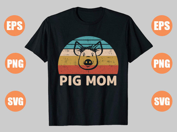 Pig Mom Graphics and T-Shirt Designs Review